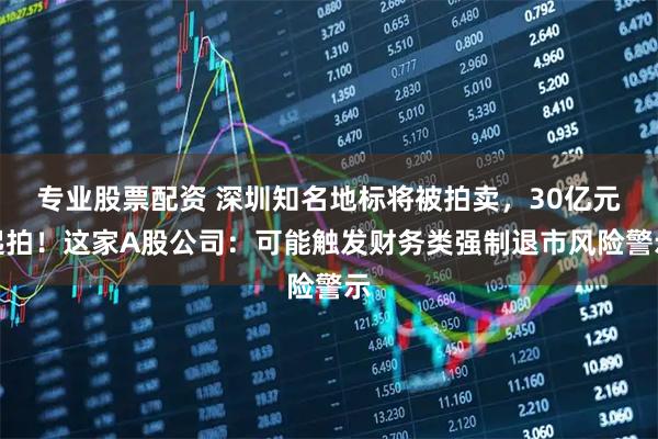 专业股票配资 深圳知名地标将被拍卖，30亿元起拍！这家A股公司：可能触发财务类强制退市风险警示